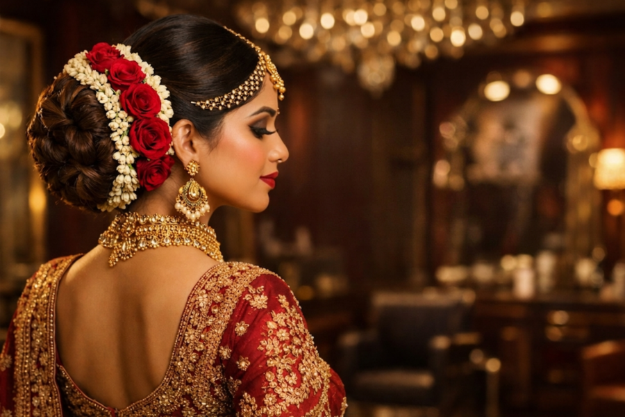 Best Bridal Hairstyles for Indian Weddings Based on Hair Type